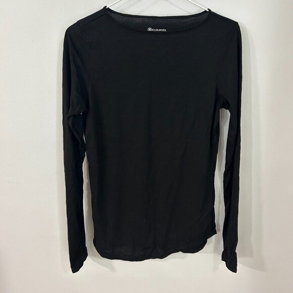 Cloudveil Tops - 💜 Cloudveil Baselayer Shirt Womens XS Black Outdoor Hiking Merino Wool